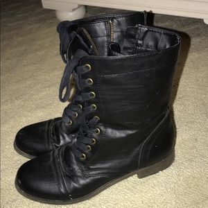 rampage combat boots